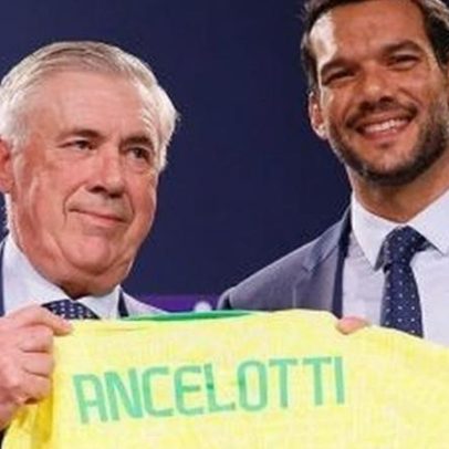 Ancelotti indica renovação com a Seleção Brasileira até 2030