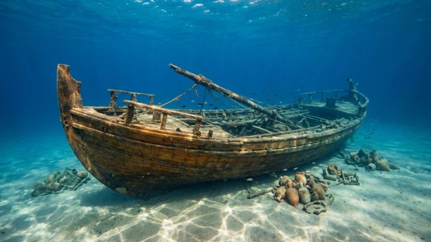 Navio de Kyrenia é recriado como mercante grego em navegação