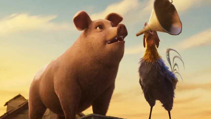 Cena da animação Animal Farm, baseado na famosa obra de George Orwell. (Foto: Animal Farm /Divulgação/Aniventure)