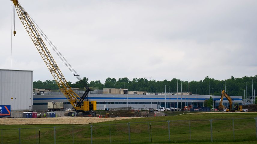 The xAI data center is seen Wednesday May 7 2025 in Memphis Tenn.