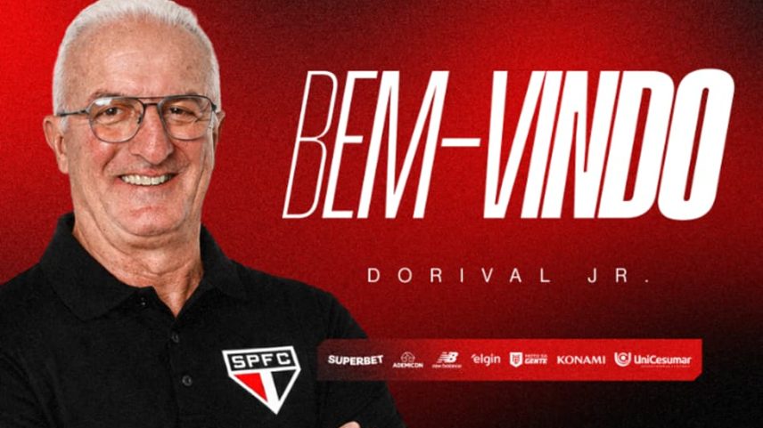 Dorival Jr. é o novo técnico do São Paulo (Foto: Divulgação)