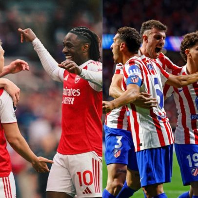 Arsenal x Atlético de Madrid: onde assistir, horário e escalações da Champions