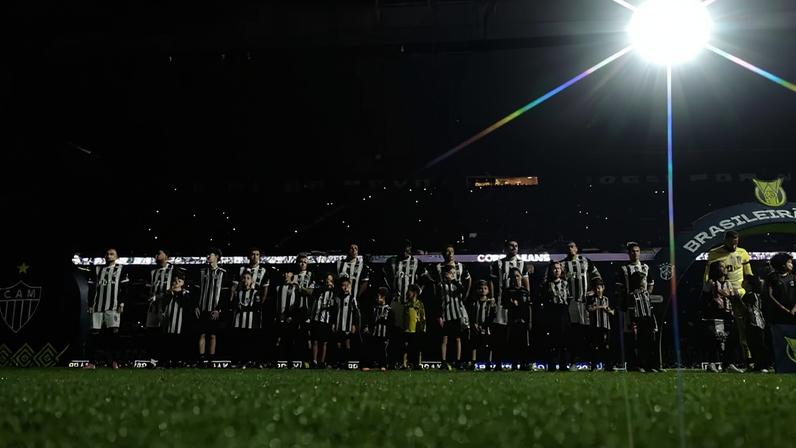 Atlético contra o Corinthians (Pedro Souza / Atlético)