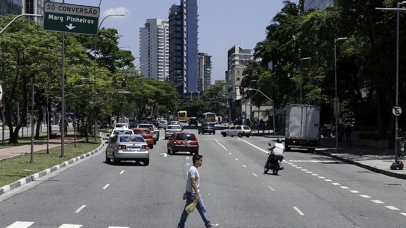 A Avenida Faria Lima, em São Paulo (Wilfredor/Wikimediacommons)