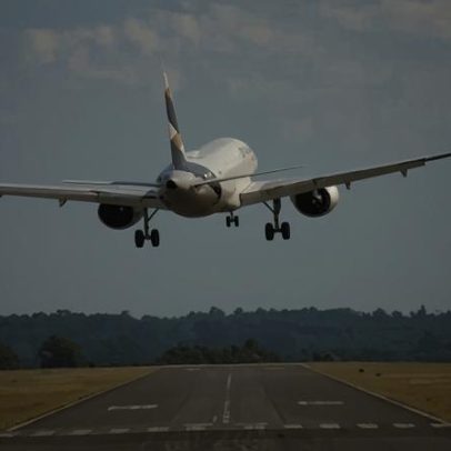 Vento forte no aeroporto de Chapecó causa instabilidade em aeronaves