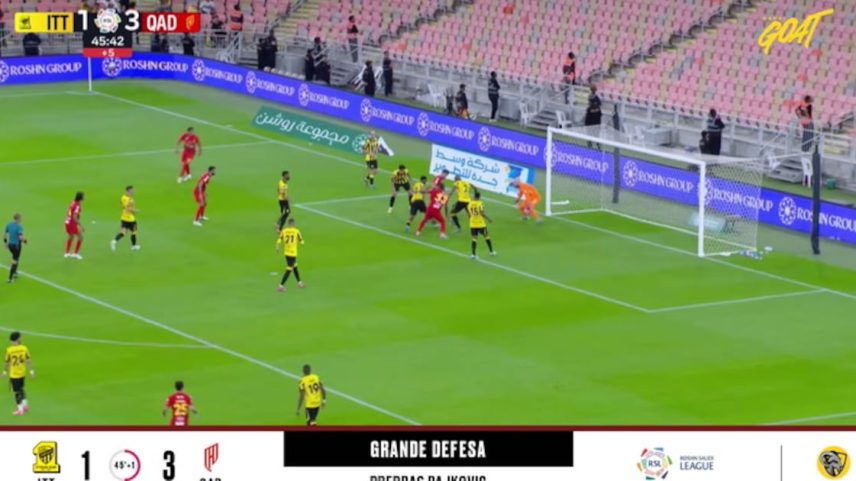 Al Ittihad - Al Qadisiya 1 - 3 | DEFESA DO GOLEIRO - Predrag Rajkovic