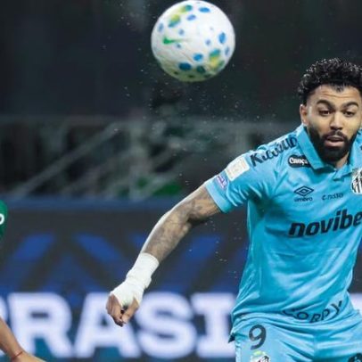 Palmeiras e Santos empatam em clássico com atraso e retorno de Paulinho