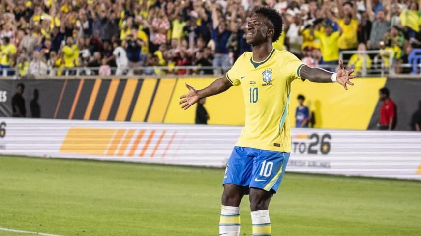 Vini Jr. recebe aproximadamente R$ 146 milhões por ano