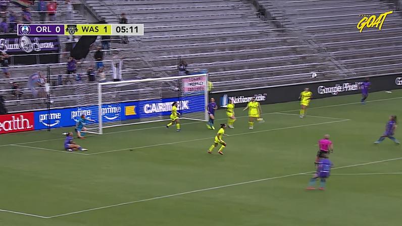 Washington vence por 2 a 0 diante do Orlando Pride