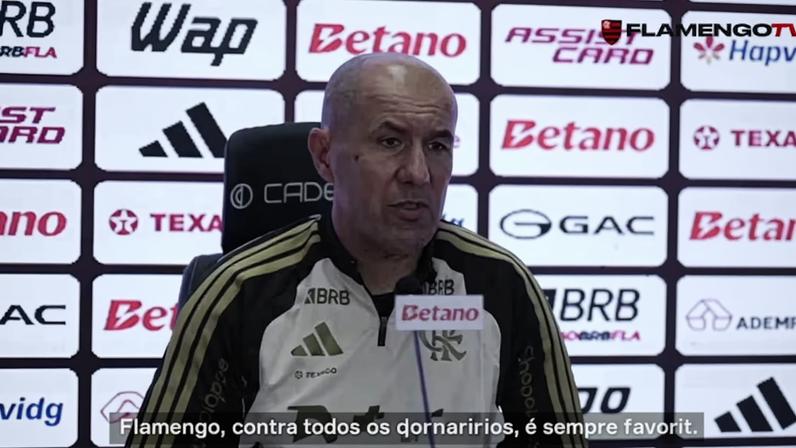 Treinador do Flamengo comenta revés para o Vitória no confronto da quinta fase da Copa do Brasil.