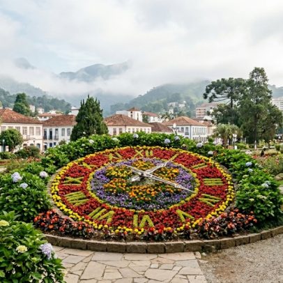 Relógio de Flores de Petrópolis, de 1972, é marco temporal mais visitado