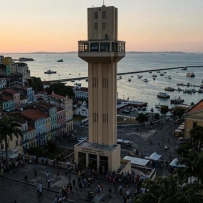 Elevador Lacerda: 72 m, inaugurado em 1873, o primeiro elevador urbano