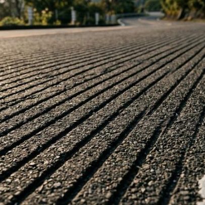 Asfalto japonês com ranhuras milimétricas aciona música para acordar motoristas