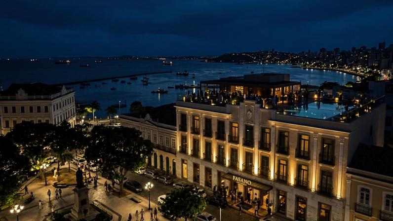 Edifício de estilo art déco inaugurado na década de trinta situado na histórica Praça Castro Alves – Créditos: depositphotos.com / joasouza
