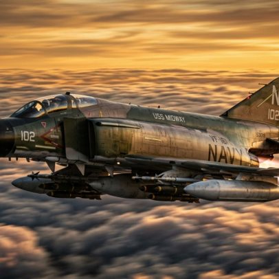 Caça americano lendário com 8 t de armamento e Mach 2,2 foi vetor multifunção