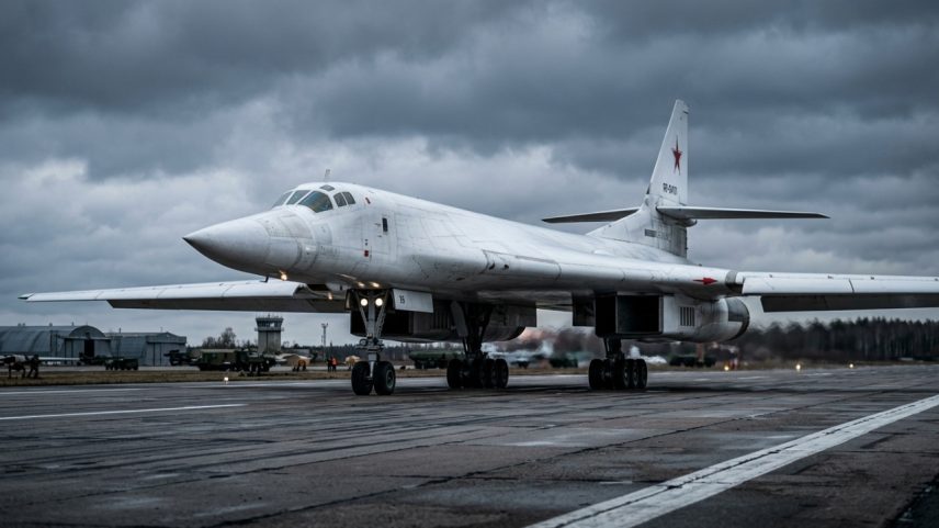 Tu-160, com 275 t, Mach 2.05, é a maior aeronave supersônica militar