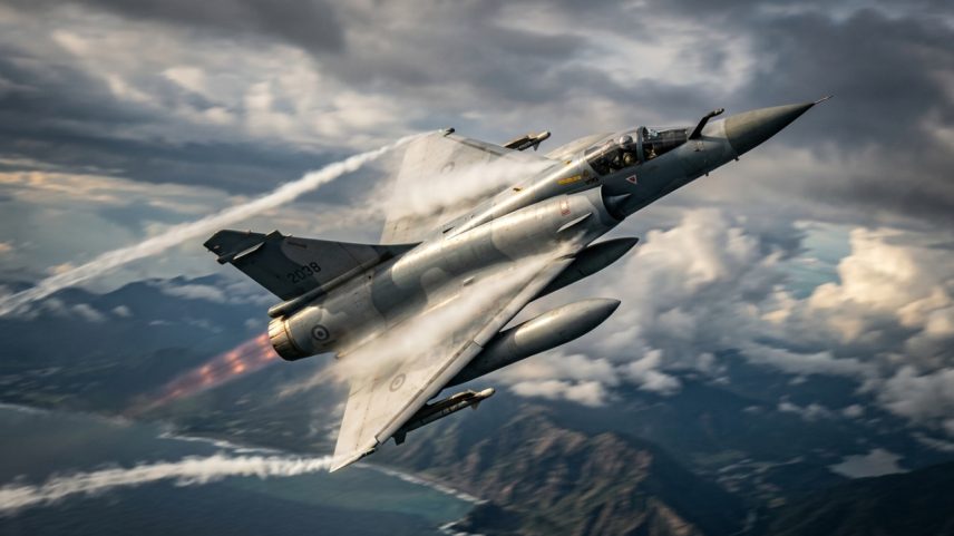 Caça supersônico de asa delta conhecido por sua manobrabilidade extrema em combate aéreo – Créditos: depositphotos.com / KrisChristiaens