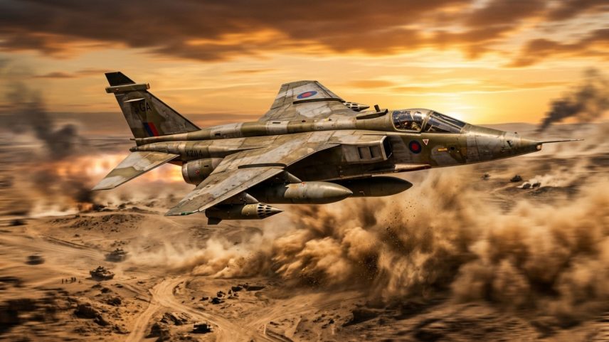 Capaz de atingir Mach 1.6, projeto britânico-francês domina ataques de baixa altitude