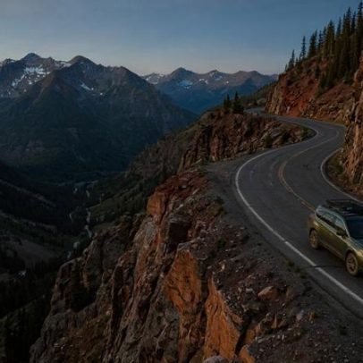 Rota de 40 km no Colorado apresenta desafio para motoristas experientes