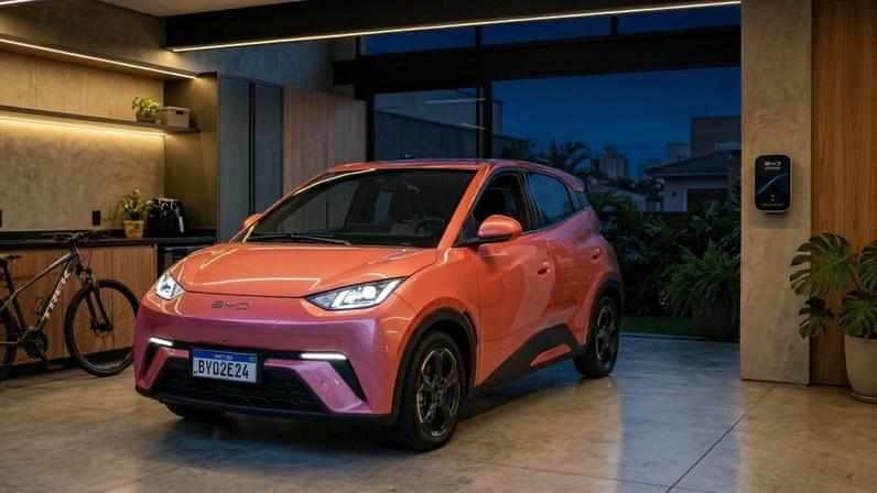 Elétrico chinês compacto chega discreto, reduz custo por km e empurra compactos