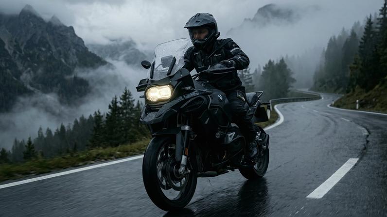 A lendária motocicleta aventureira da BMW esconde um radar no bico dianteiro capaz de prever o perigo no asfalto em frações de segundo