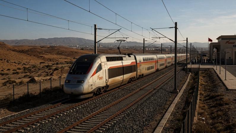 O primeiro trem de alta velocidade da África viaja a 320 kmh e reduziu uma viagem de cinco horas para apenas duas