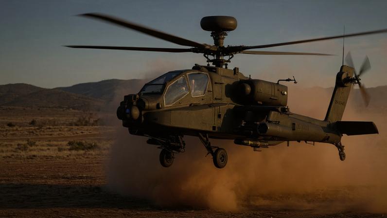 Helicóptero de ataque equipado com sistemas de mira avançados e alta capacidade de destruição de blindados – Créditos: depositphotos.com / adameq2