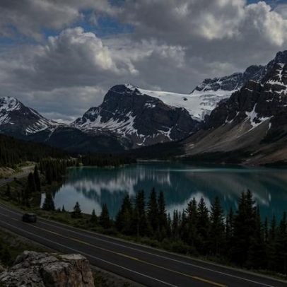 Rota Banff-Jasper de 232 km revela mais de 100 geleiras
