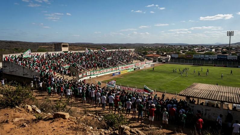Estádio com capacidade para doze mil pessoas no sertão pernambucano em Salgueiro