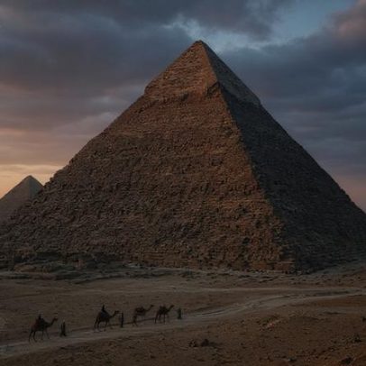 Pirâmide egípcia de 146 m com 2,3 milhões de blocos, maior recorde histórico