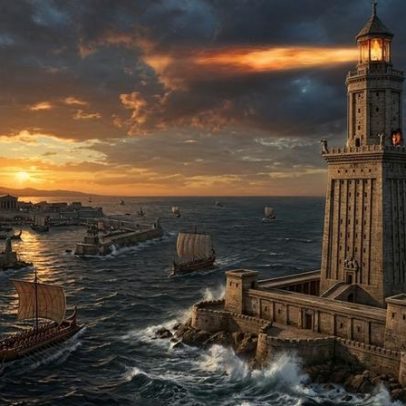 Farol de Alexandria, guia de navios por séculos, desapareceu após terremotos