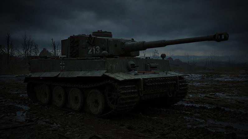 O canhão de 88 mm do Tiger destruía tanques soviéticos e americanos a mais de 2 quilômetros com um único disparo certeiro