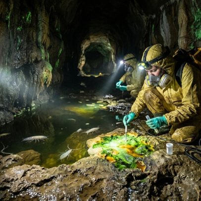 Ecossistema vibrante descoberto em caverna selada há 5 milhões de anos