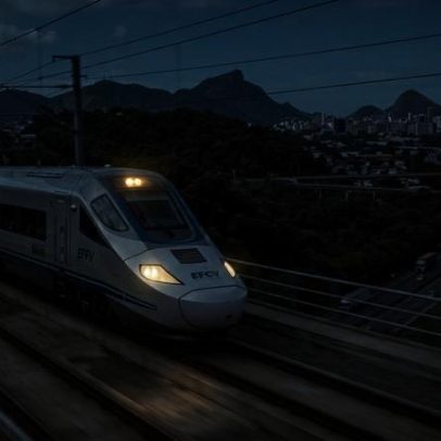 Projeto de 50 bilhões promete trem de 350 km/h entre capitais em menos de 2 horas