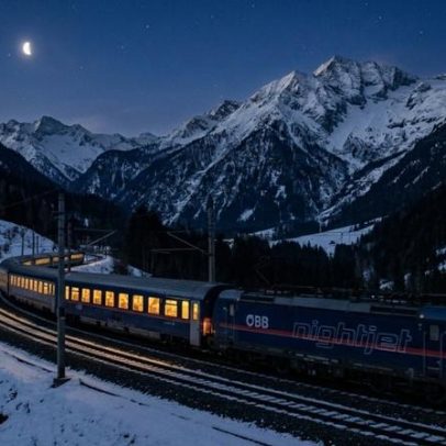 Trem noturno austríaco leva de Viena a Roma e sai mais barato que hospedagem