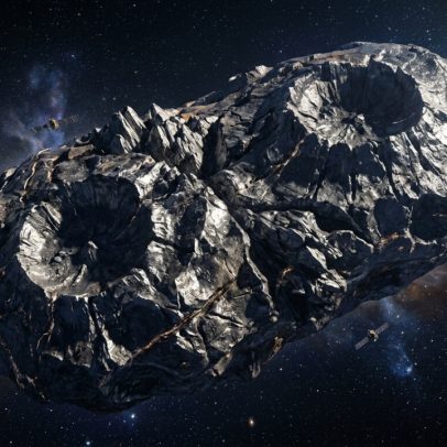 Asteroide Psyche revela pistas sobre a formação do núcleo da Terra