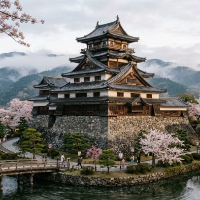 Castelo japonês resiste a tremores há 400 anos com base flexível inspirada