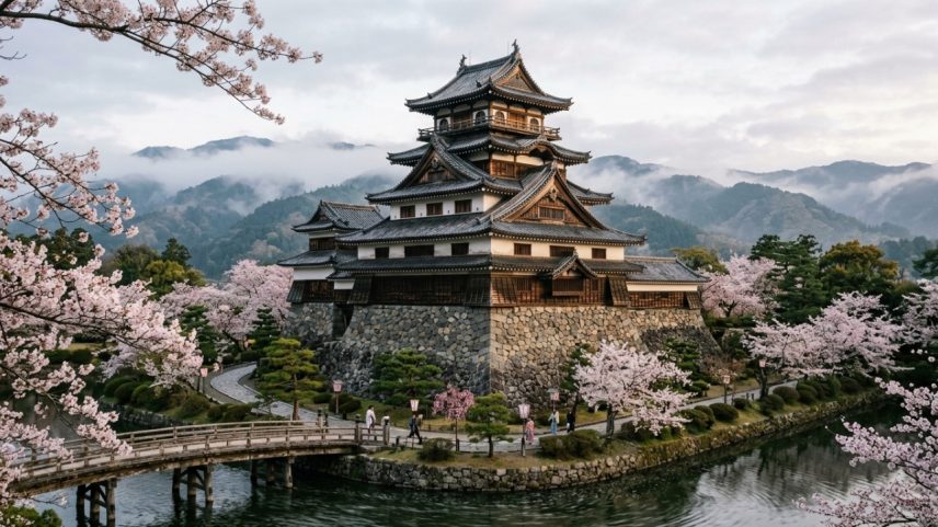 O castelo japonês erguido sobre terremotos há 400 anos continua de pé graças a uma base flexível inspirada na natureza