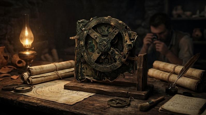 O computador de 2 mil anos encontrado em um naufrágio grego que previa eclipses quando Roma ainda dominava o Mediterrâneo