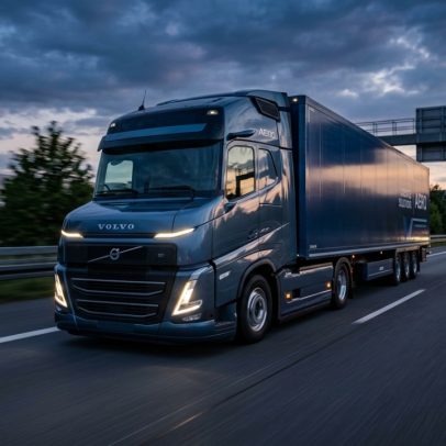 Volvo FH Aero com câmeras reduz diesel em 5% e usa IA para leitura de mapa