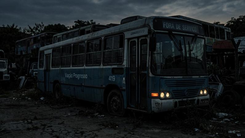 O que acontece com os ônibus urbanos quando eles saem de circulação após 10 anos de uso?