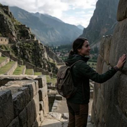 Cidadela inca do século XV com pedras de 50 t e alinhamentos