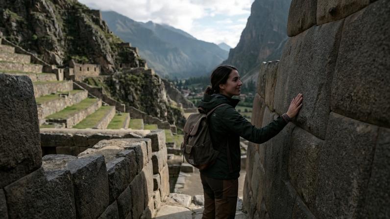 Cidadela e centro cerimonial inca com blocos de pedra colossais que demonstram técnicas de engenharia excepcionais – Créditos: depositphotos.com / BGStock72