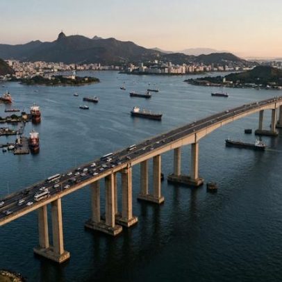 Estrutura de 13,2 km sobre a Baía de Guanabara desafia ventos de 100 km/h