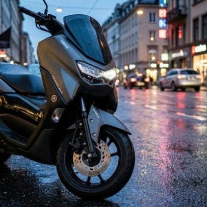 Scooter da Yamaha traz ABS nas duas rodas e controle de tração para uso diário