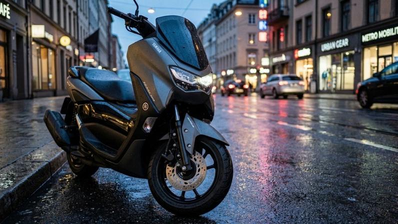Scooter da Yamaha traz ABS nas duas rodas e controle de tração para uso diário