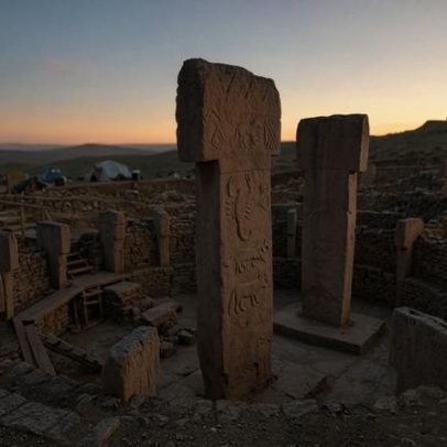 Templo de 11 mil anos com pilares de 5,5 m redefine engenharia pré-urbana