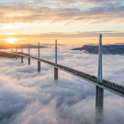 Viaduto francês de 343 m, custando 394 milhões, supera Torre Eiffel