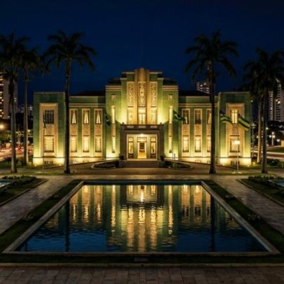 Palácio das Esmeraldas, Art Déco de 1933, símbolo do poder em Goiânia