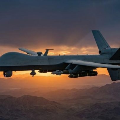 Drone MQ-9 Reaper opera até 30 horas a 15.240 m com designação a laser